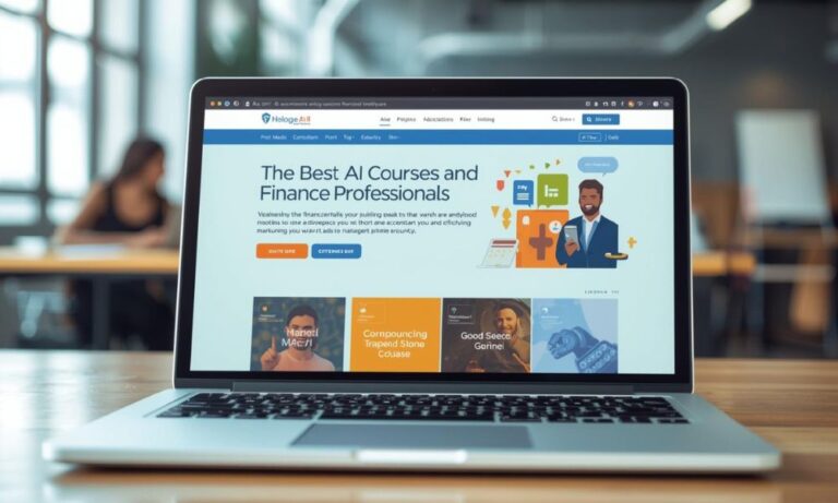The Best AI Courses for Accounting and Finance Professionals