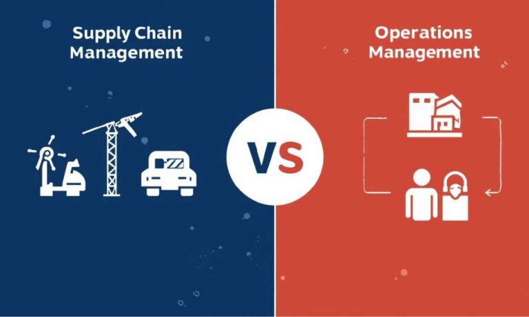 Comparing Supply Chain and Operations Management Differences