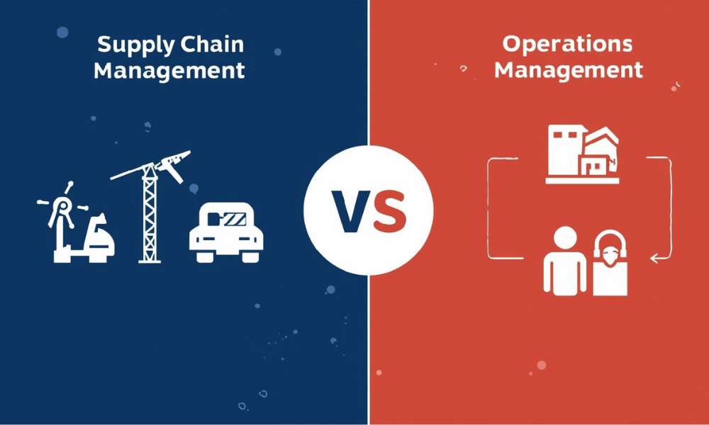 Comparing Supply Chain and Operations Management Differences