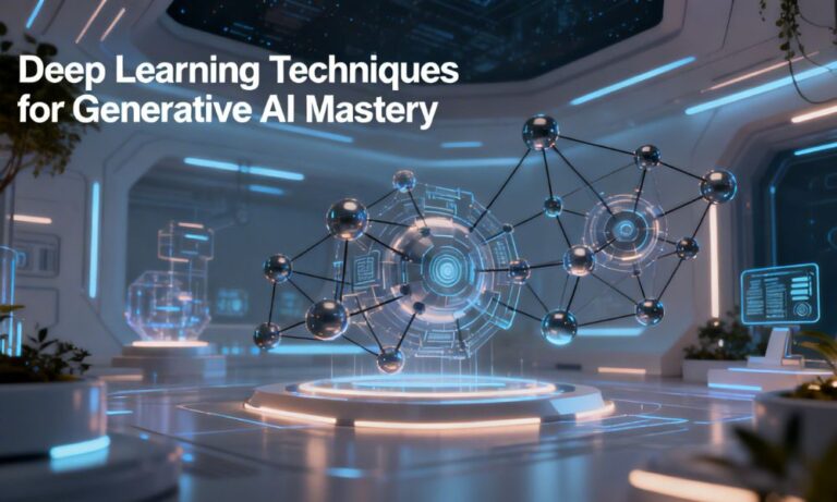 Deep Learning Techniques for Generative AI Mastery