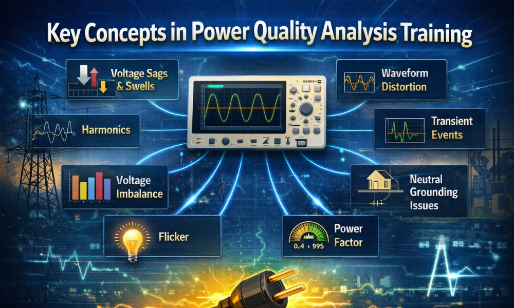 Key Concepts in Power Quality Analysis Training