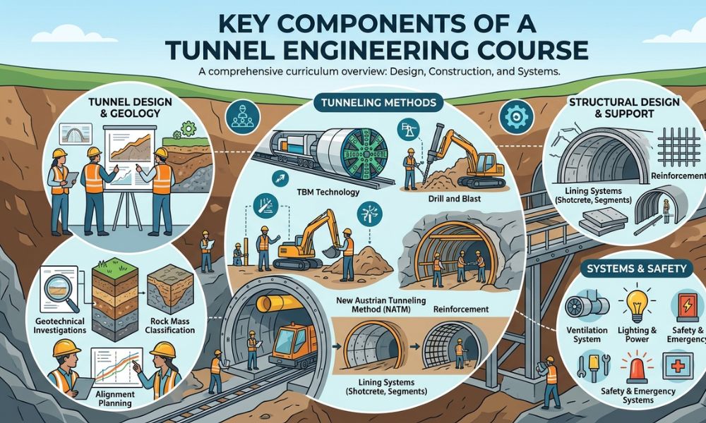 Key Components of a Tunnel Engineering Course