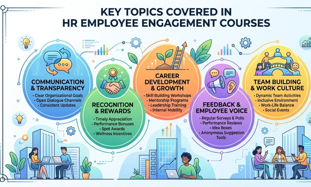Key Topics Covered in HR Employee Engagement Courses