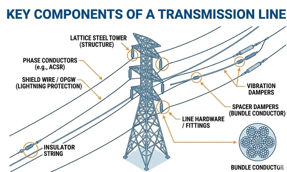 Key Components of a Transmission Line
