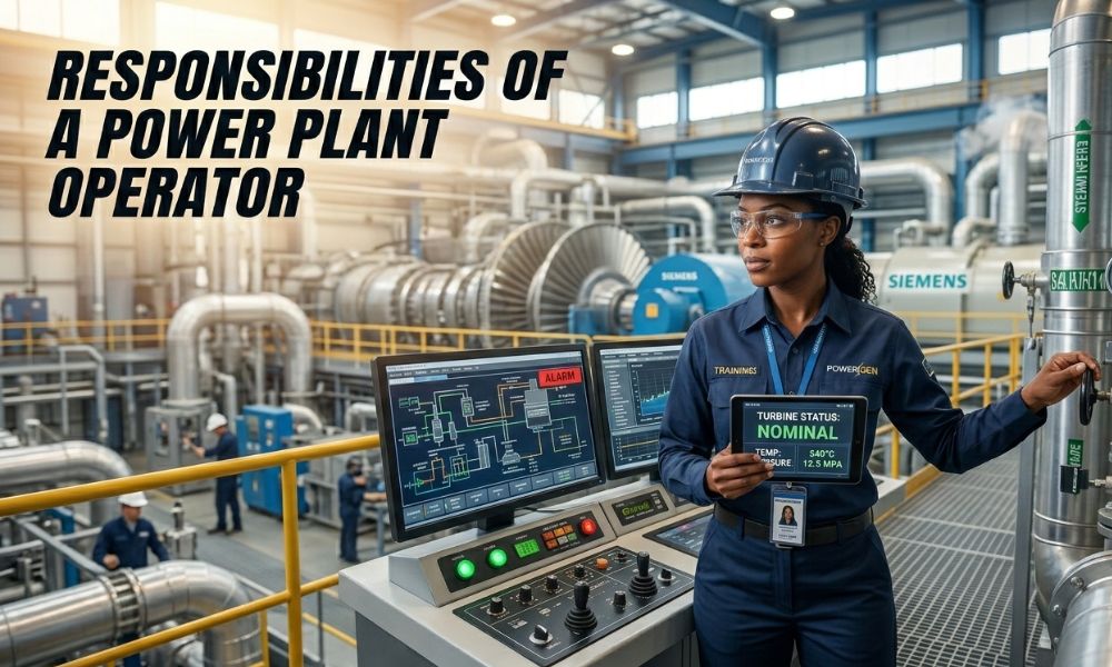 Responsibilities of a Power Plant Operator